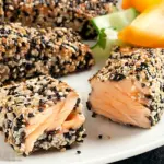 Come fare il salmone in crosta di sesamo