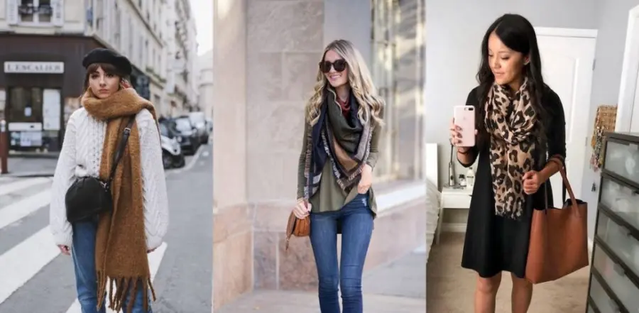 Come indossare una pashmina