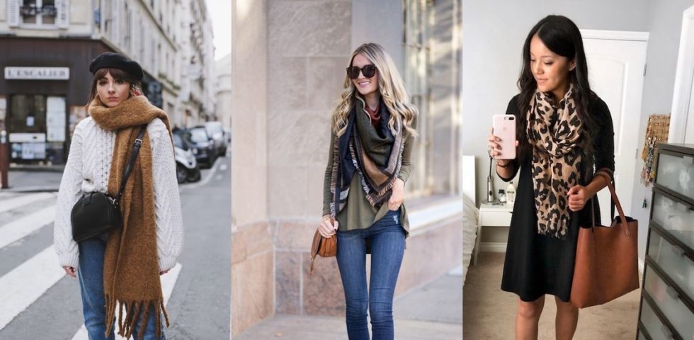 Come indossare una pashmina