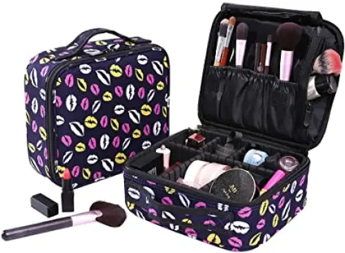 Pochette porta trucco in tessuto