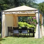 Come scegliere il gazebo in pvc per il giardino